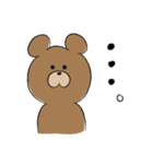 使い勝手が良くも悪くもないクマ（個別スタンプ：34）