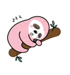 Pink Bingsu, The Sloth（個別スタンプ：9）