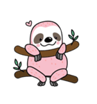 Pink Bingsu, The Sloth（個別スタンプ：13）