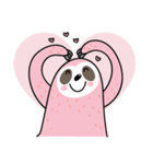 Pink Bingsu, The Sloth（個別スタンプ：20）