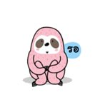 Pink Bingsu, The Sloth（個別スタンプ：26）