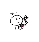 リアクションが薄いスタンプ（個別スタンプ：24）