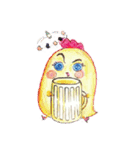 chicken chic chic 1（個別スタンプ：7）
