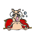 El Khamel: A Camel's 1001 Arabian Tales（個別スタンプ：15）