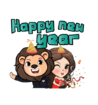 Happy ＆ Lea（個別スタンプ：38）