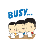 Triplet Boys: OIL, IN ＆ EARTH（個別スタンプ：13）