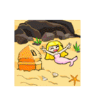 人魚ちゃんの海生活（個別スタンプ：7）