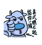 Blue Deer Collapse（個別スタンプ：7）