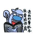 Blue Deer Collapse（個別スタンプ：22）