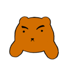 くまとうさぎのスタンプ（個別スタンプ：16）