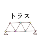 構造力学スタンプ（個別スタンプ：4）