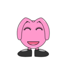 Pink Pouly（個別スタンプ：6）
