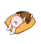 気まぐれ♪うさはる（個別スタンプ：3）