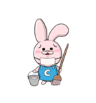 気まぐれ♪うさはる（個別スタンプ：5）