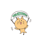 ふくつう！らいおんちゃん（個別スタンプ：12）