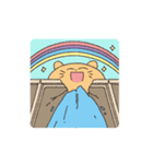 ふくつう！らいおんちゃん（個別スタンプ：17）