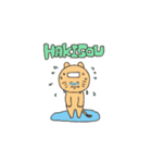 ふくつう！らいおんちゃん（個別スタンプ：23）