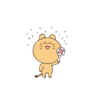 ふくつう！らいおんちゃん（個別スタンプ：32）