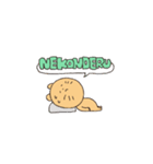 ふくつう！らいおんちゃん（個別スタンプ：34）