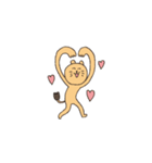 ふくつう！らいおんちゃん（個別スタンプ：37）