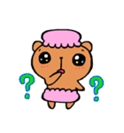 おかしなくまま（改）（個別スタンプ：26）