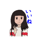 R's girl sticker（個別スタンプ：13）