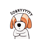 Popo the stupid dog（個別スタンプ：5）