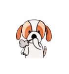 Popo the stupid dog（個別スタンプ：7）