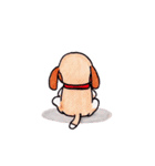 Popo the stupid dog（個別スタンプ：17）