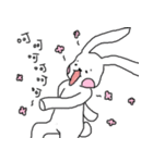 Rabbit like shopping（個別スタンプ：10）