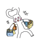 Rabbit like shopping（個別スタンプ：12）