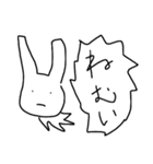ゆるかわうさ（個別スタンプ：3）