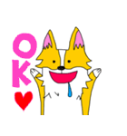 コーギー犬チャオズ（個別スタンプ：3）