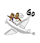 Orangutan bride ＆ Orangutan groom（個別スタンプ：5）