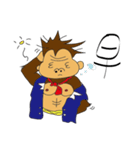 Orangutan bride ＆ Orangutan groom（個別スタンプ：19）