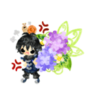 紫陽花と可愛い小人 2（個別スタンプ：14）