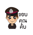 thai cute police 2（個別スタンプ：9）