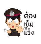 thai cute police 2（個別スタンプ：14）