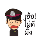 thai cute police 2（個別スタンプ：22）