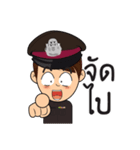 thai cute police 2（個別スタンプ：27）