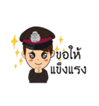 thai cute police 2（個別スタンプ：28）