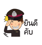 thai cute police 2（個別スタンプ：29）