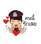 thai cute police 2（個別スタンプ：32）