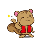 シマリスといっしょ（個別スタンプ：8）