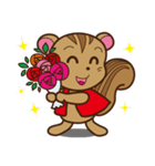 シマリスといっしょ（個別スタンプ：16）