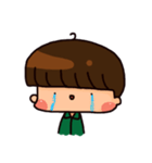 The little green's daily life（個別スタンプ：20）