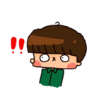 The little green's daily life（個別スタンプ：29）