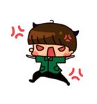 The little green's daily life（個別スタンプ：31）