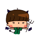 The little green's daily life（個別スタンプ：39）