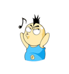 The Comb Boy ＆ The Hippo Girl（個別スタンプ：4）
